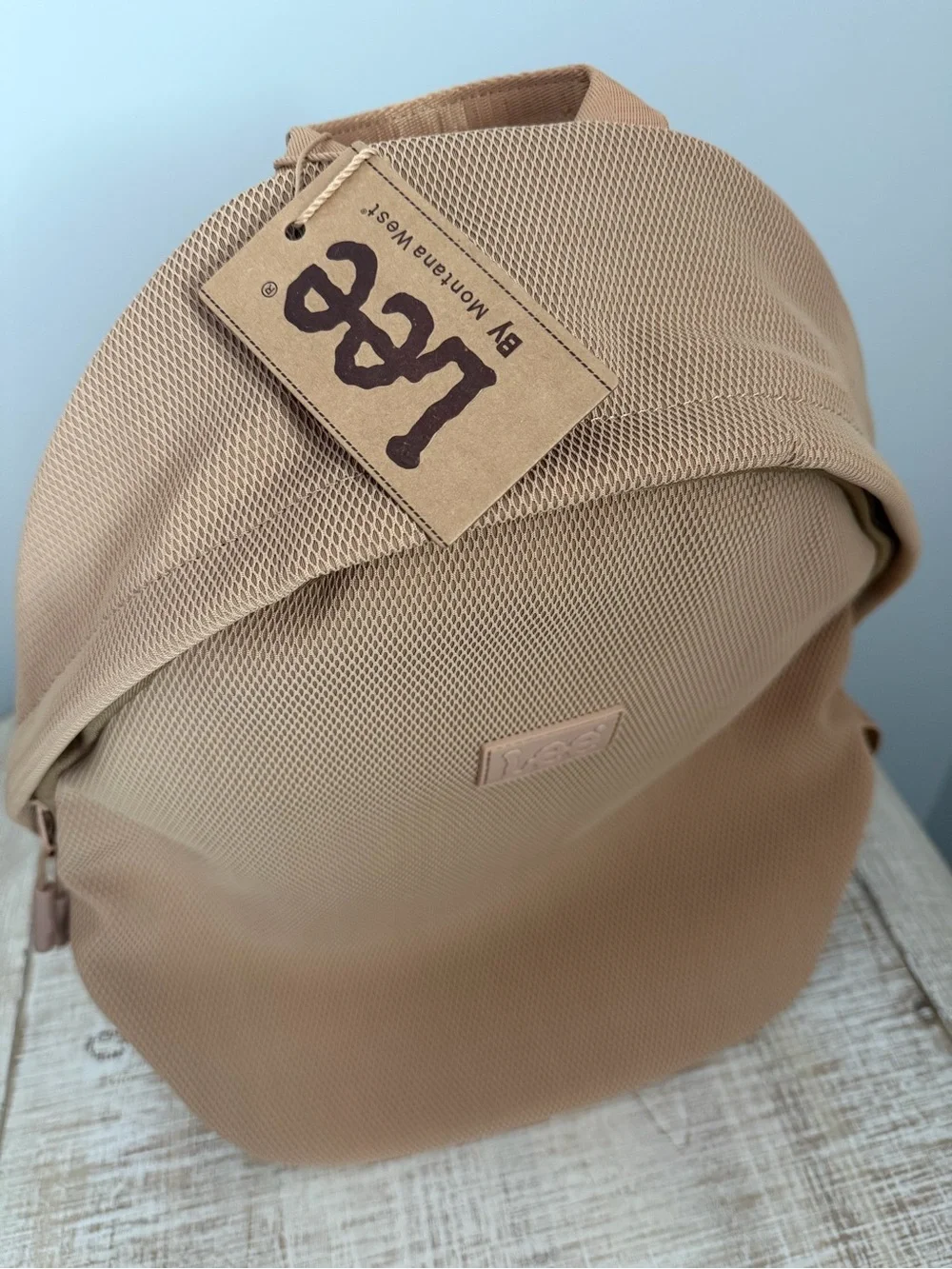 Lee Caramel/Tan Textured Backpack